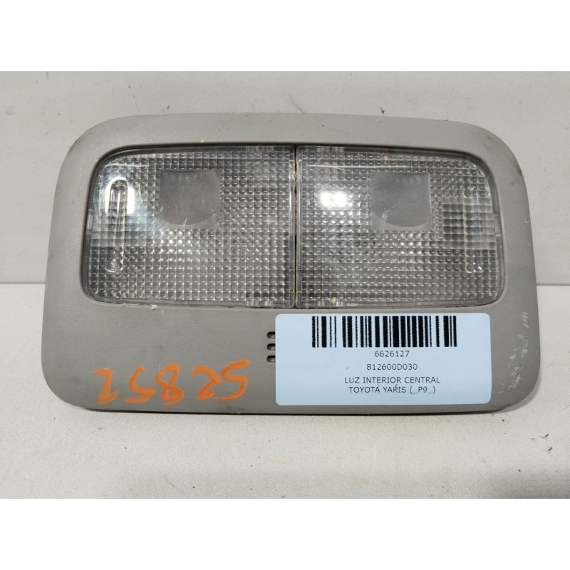 Recambio de luz interior central para toyota yaris (_p9_) 1.0 vvt-i (ksp90_) referencia OEM IAM 812600D030  