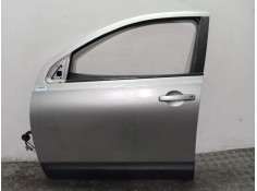 Recambio de puerta delantera izquierda para nissan qashqai i (j10, nj10) 2.0 dci referencia OEM IAM H0101JD0MD PLATA 