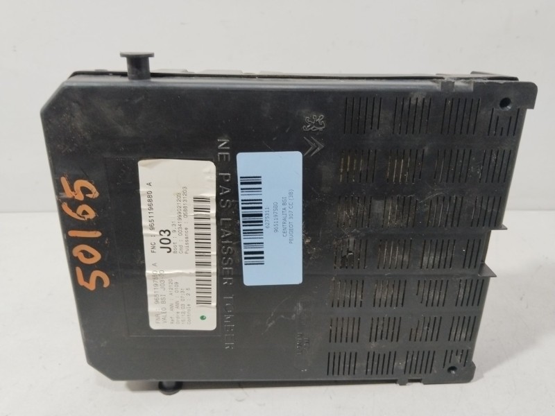 Recambio de centralita bsi para peugeot 307 cc (3b) 2.0 16v referencia OEM IAM 9651197580  