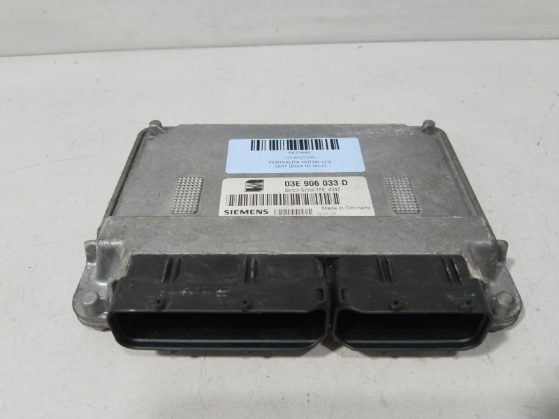 Recambio de centralita motor uce para seat ibiza iii (6l1) 1.2 referencia OEM IAM 03E906033D  