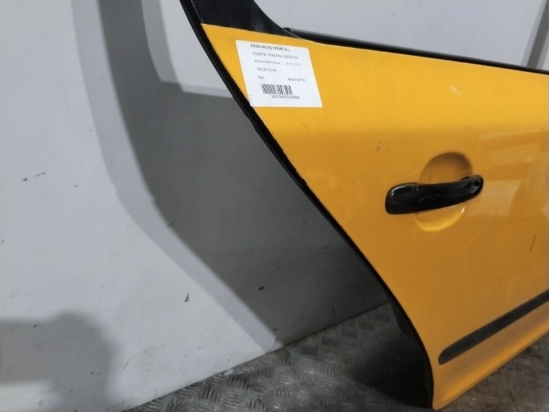 Recambio de puerta trasera derecha para skoda octavia berlina (1z3) family referencia OEM IAM  TAXI 