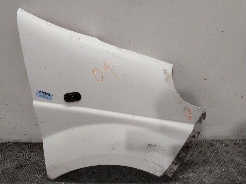 Recambio de aleta delantera derecha para nissan primastar furgoneta (x83) 2.0 dci 115 referencia OEM IAM 6311200Q0A  