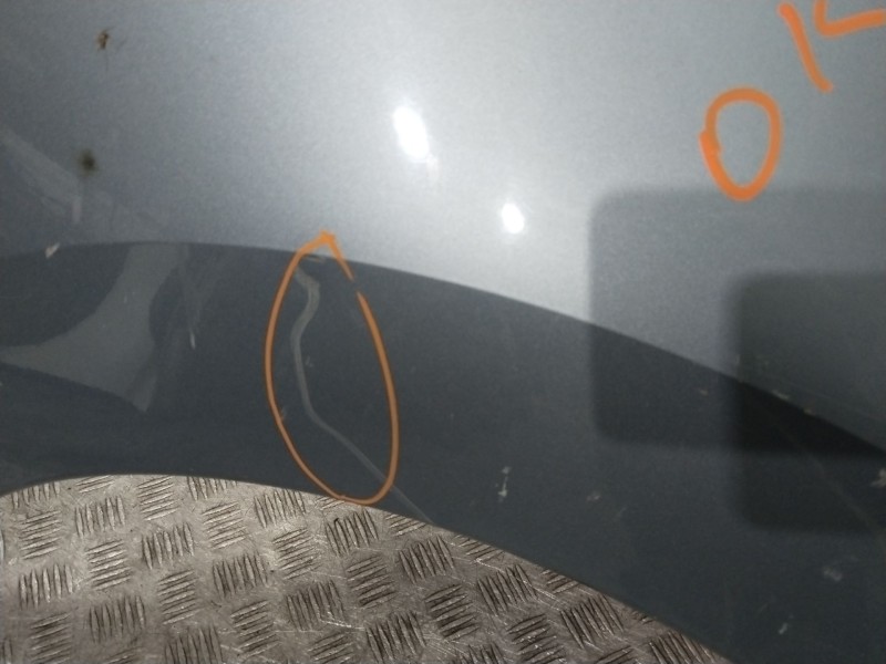 Recambio de aleta delantera derecha para peugeot 5008 (0u_, 0e_) 1.6 16v referencia OEM IAM 7841AF AZUL 