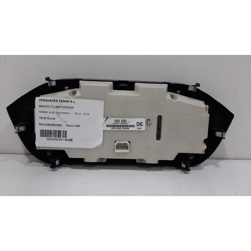 MANDO CLIMATIZADOR 24845BV82A  - imagen 2