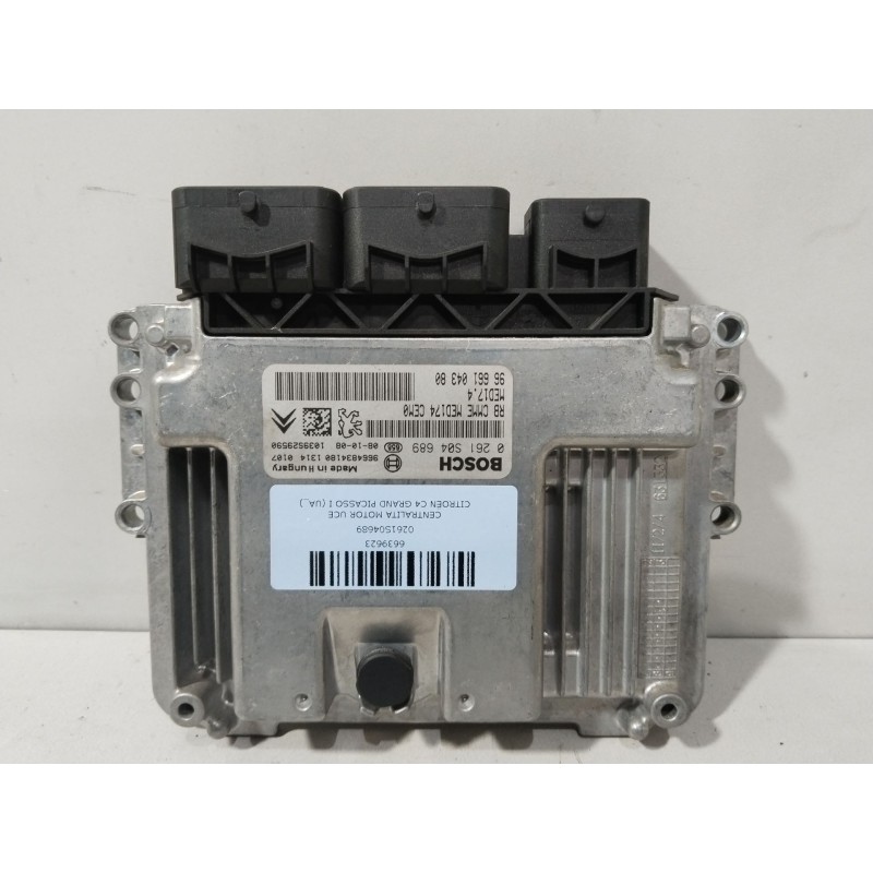 Recambio de centralita motor uce para citroën c4 grand picasso i (ua_) 1.6 16v referencia OEM IAM 0261S04689  