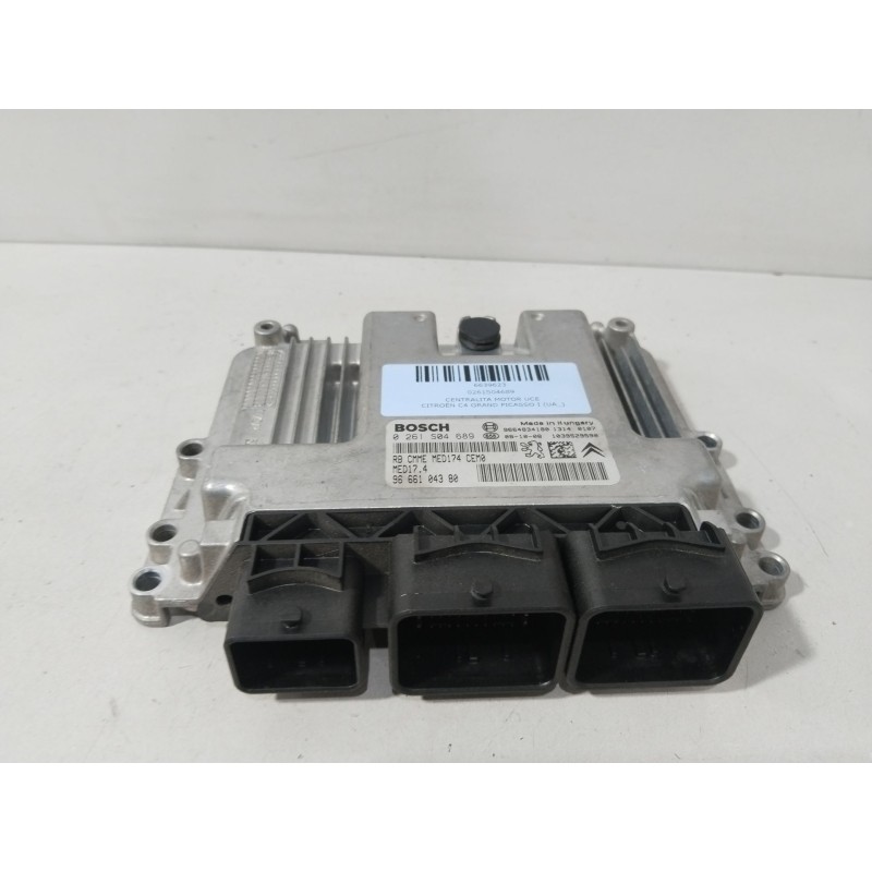 Recambio de centralita motor uce para citroën c4 grand picasso i (ua_) 1.6 16v referencia OEM IAM 0261S04689  