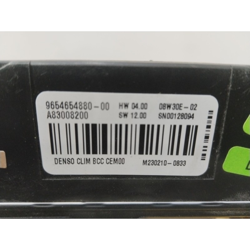 Recambio de modulo electronico para citroën c4 grand picasso i (ua_) 1.6 16v referencia OEM IAM 9654654880  