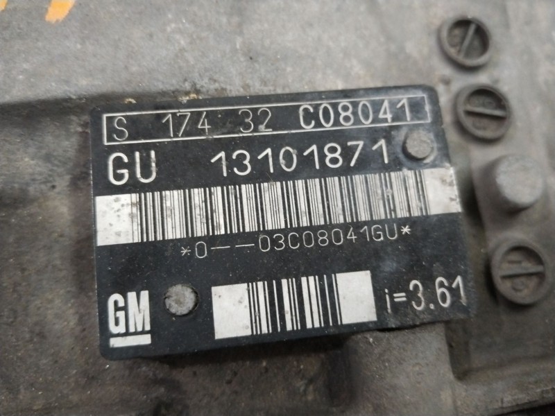 Recambio de caja cambios para opel vectra c (z02) 2.2 dti 16v (f69) referencia OEM IAM 13101871  
