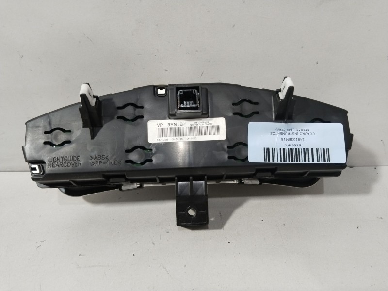 Recambio de cuadro instrumentos para nissan leaf (ze0) electric referencia OEM IAM 248103EM1B  