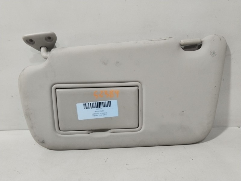 Recambio de parasol derecho para nissan leaf (ze0) electric referencia OEM IAM 964003NL9D  