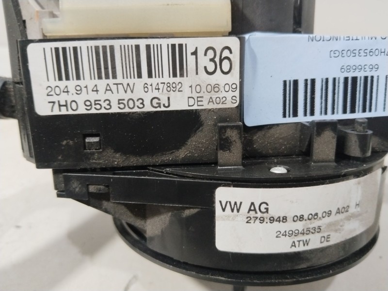 Recambio de mando multifuncion para seat ibiza iv (6j5, 6p1) 1.9 tdi referencia OEM IAM 7H0953503GJ  