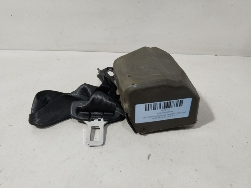 Recambio de cinturon seguridad trasero derecho para seat ibiza iv (6j5, 6p1) 1.9 tdi referencia OEM IAM 6J0857805ARAA  