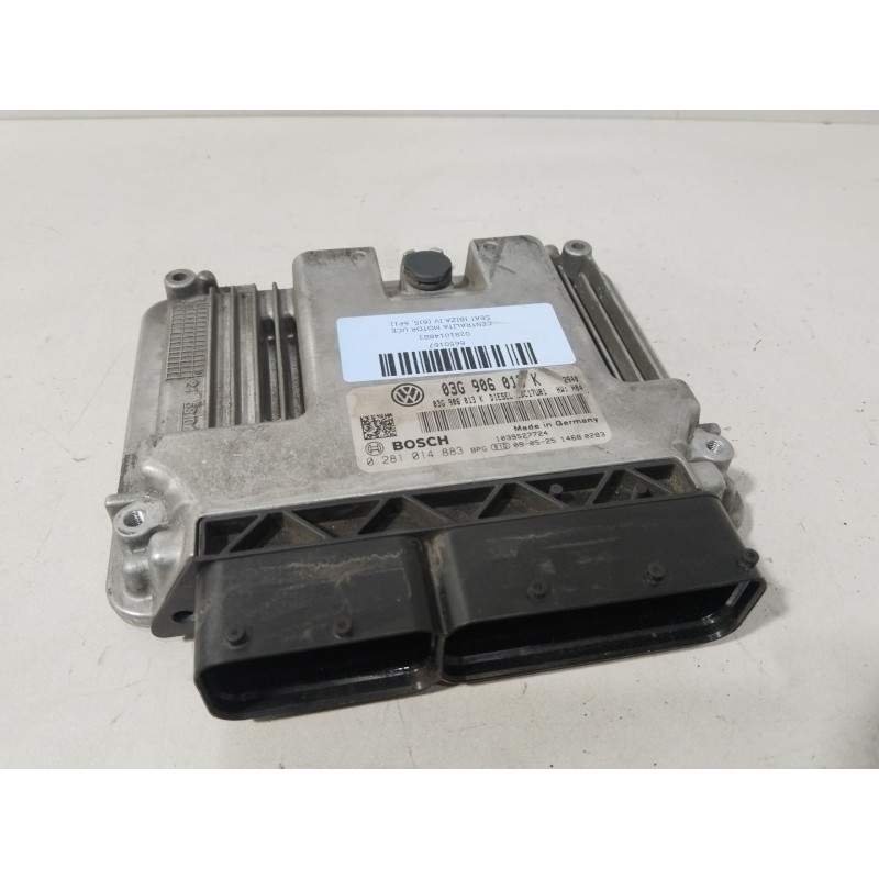 Recambio de centralita motor uce para seat ibiza iv (6j5, 6p1) 1.9 tdi referencia OEM IAM 0281014883  