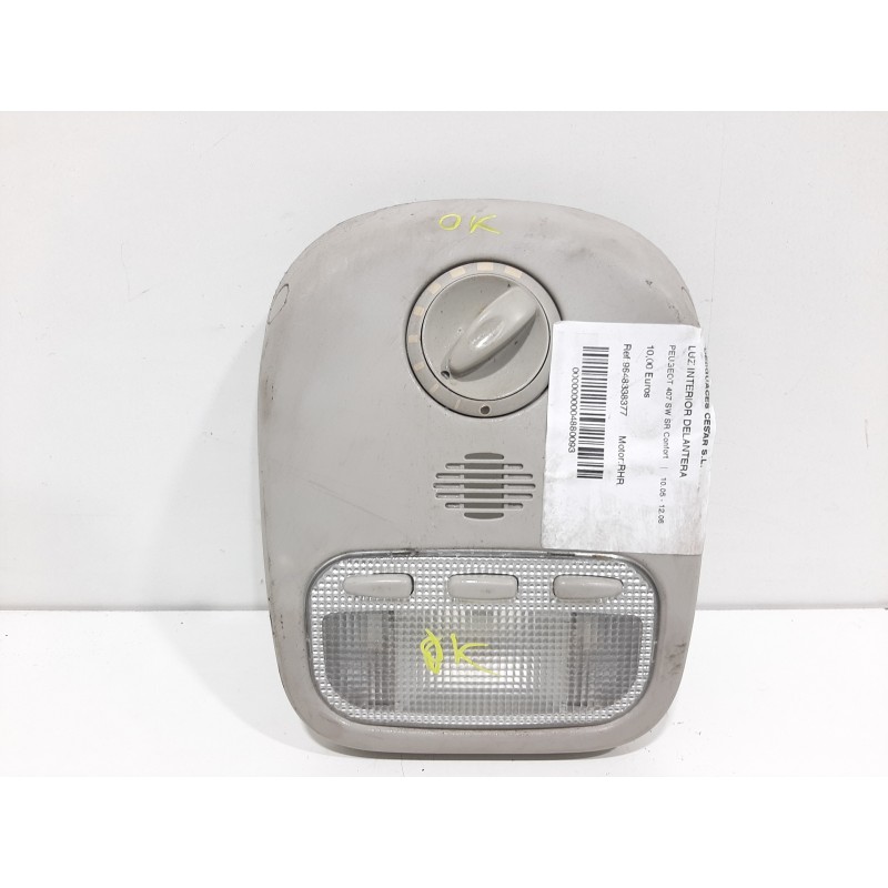 LUZ INTERIOR DELANTERA 9648338377  - imagen 1