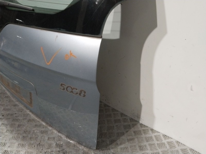 Recambio de porton trasero para peugeot 5008 (0u_, 0e_) 1.6 16v referencia OEM IAM 8701CP AZUL 