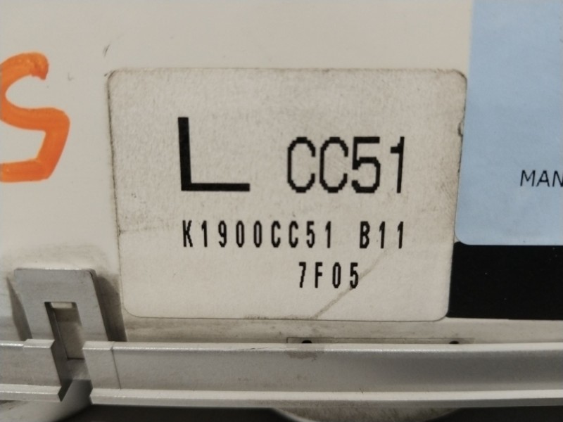 Recambio de mando calefaccion / aire acondicionado para mazda 5 (cr) 1.8 (cr19) referencia OEM IAM K1900CC51  