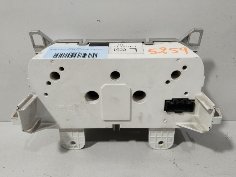 Recambio de mando calefaccion / aire acondicionado para mazda 5 (cr) 1.8 (cr19) referencia OEM IAM K1900CC51  