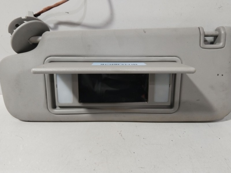 Recambio de parasol izquierdo para opel astra j (p10) 1.6 (68) referencia OEM IAM 13370797  