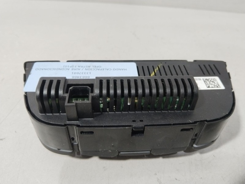 Recambio de mando calefaccion / aire acondicionado para opel astra j (p10) 1.6 (68) referencia OEM IAM 13337691  