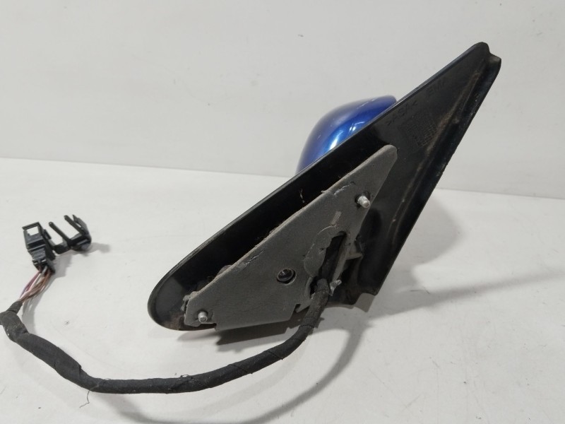 Recambio de retrovisor derecho para seat toledo (1m2) select referencia OEM IAM 057206LLR AZUL ELECTRICO