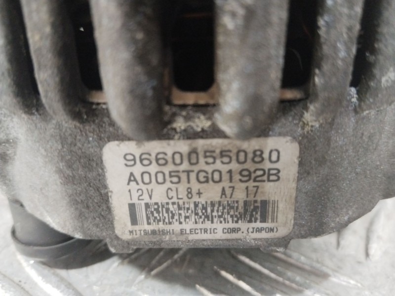 Recambio de alternador para peugeot 207/207+ (wa_, wc_) 1.4 referencia OEM IAM 9660055080  