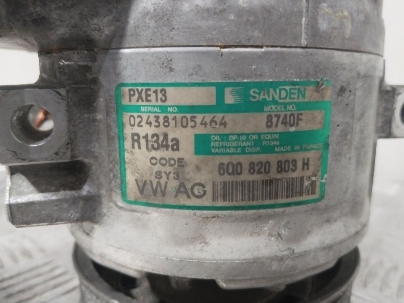 Recambio de compresor aire acondicionado para skoda roomster (5j7) 1.4 tdi referencia OEM IAM 6Q0820803H  