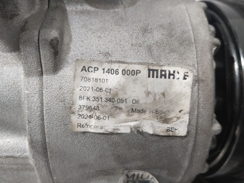 Recambio de compresor aire acondicionado para kia rio ii (jb) 1.4 16v referencia OEM IAM 977011G010  