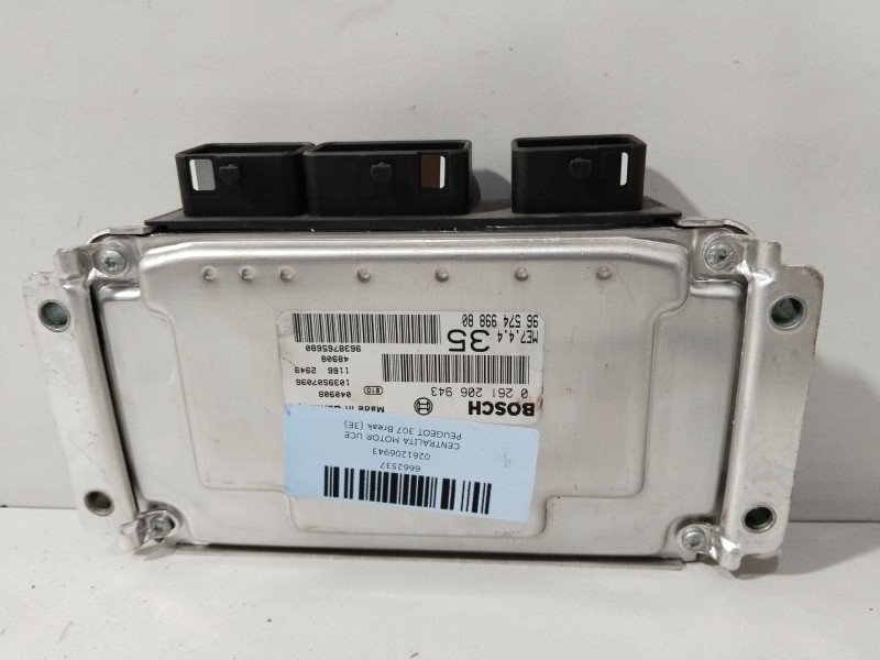 Recambio de centralita motor uce para peugeot 307 break (3e) 1.6 16v referencia OEM IAM 0261206943  