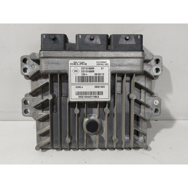 Recambio de centralita motor uce para renault clio iv (bh_) 1.5 dci 90 referencia OEM IAM 237101989R  