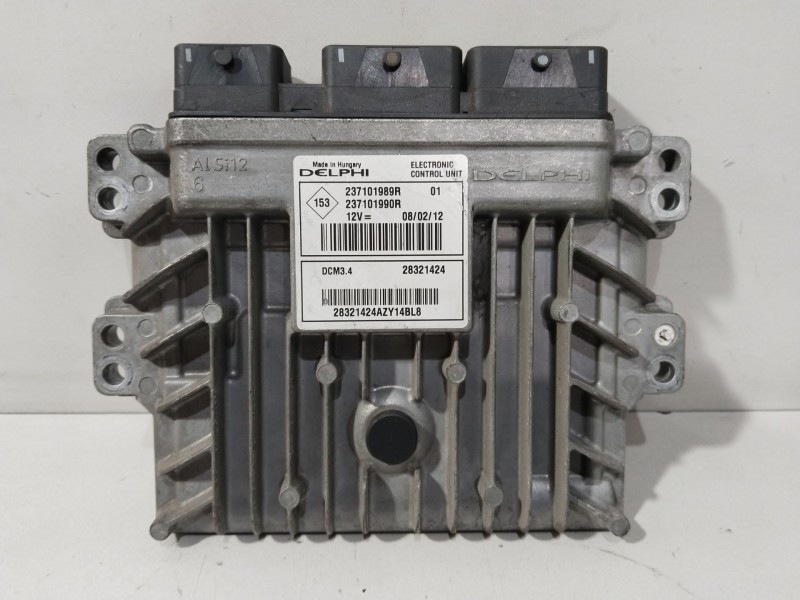 Recambio de centralita motor uce para renault clio iv (bh_) 1.5 dci 90 referencia OEM IAM 237101989R  