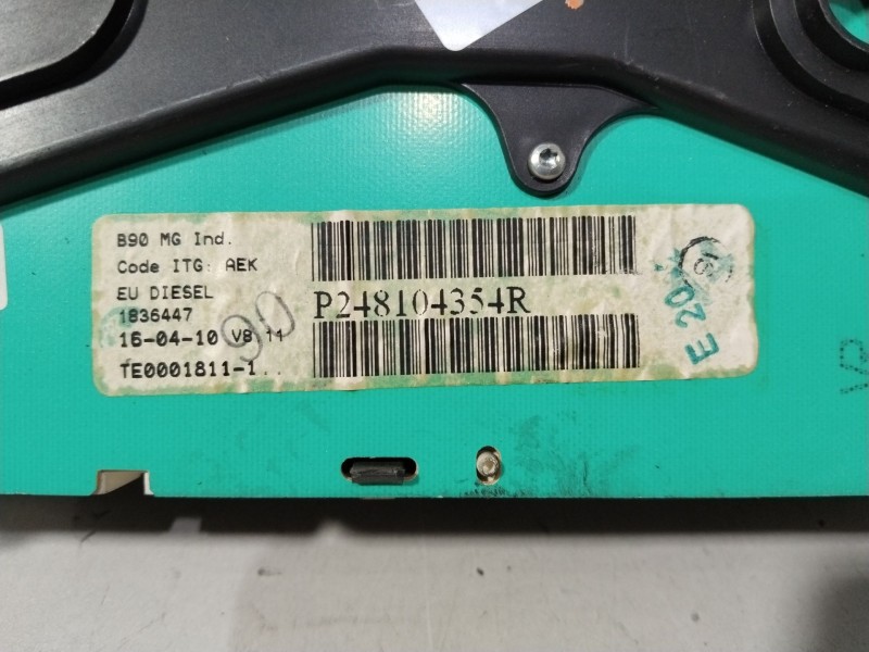 Recambio de cuadro instrumentos para dacia sandero (bs_) 1.5 dci referencia OEM IAM 248104354R  