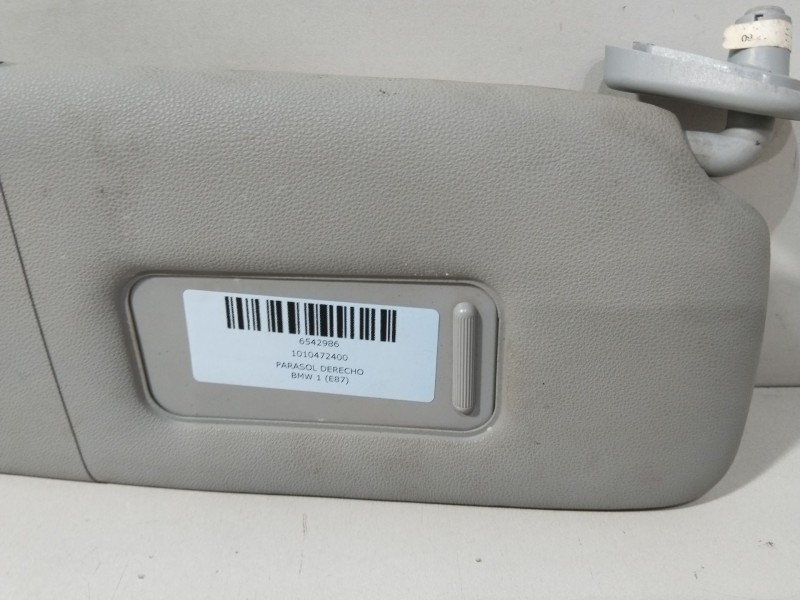 Recambio de parasol derecho para bmw 1 (e87) 118 d referencia OEM IAM 1010472400  