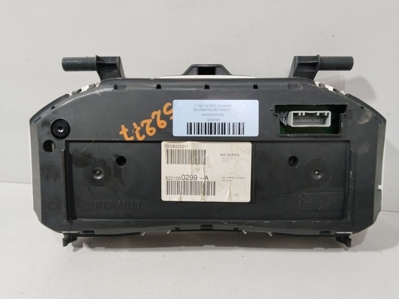 Recambio de cuadro instrumentos para renault clio iv (bh_) 1.5 dci 90 referencia OEM IAM 8201060299A  