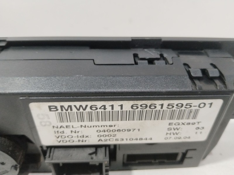 Recambio de mando calefaccion / aire acondicionado para bmw 1 (e87) 118 d referencia OEM IAM 696159501  