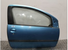 Recambio de puerta delantera derecha para peugeot 107 (pm_, pn_) 1.0 referencia OEM IAM 9004X1 AZUL 1612543180