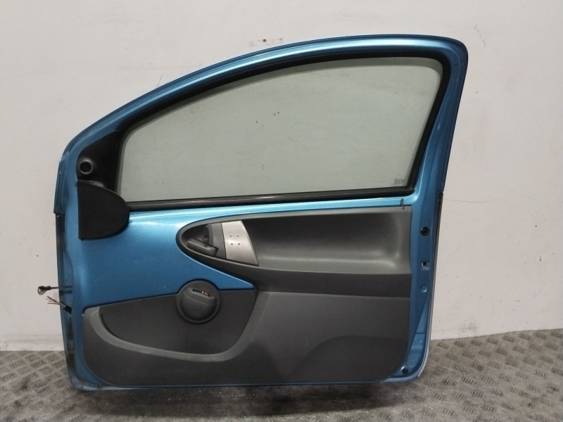 Recambio de puerta delantera derecha para peugeot 107 (pm_, pn_) 1.0 referencia OEM IAM 9004X1 AZUL 1612543180