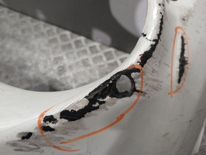 Recambio de paragolpes delantero para nissan juke (f15) 1.5 dci referencia OEM IAM F20221KAFH BLANCO 