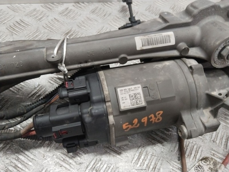 Recambio de cremallera direccion para seat leon (5f1) 1.6 tdi referencia OEM IAM 5Q1423051AD  5Q0909144P