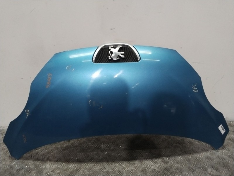 Recambio de capot delantero para peugeot 107 (pm_, pn_) 1.0 referencia OEM IAM 7901L7  AZUL