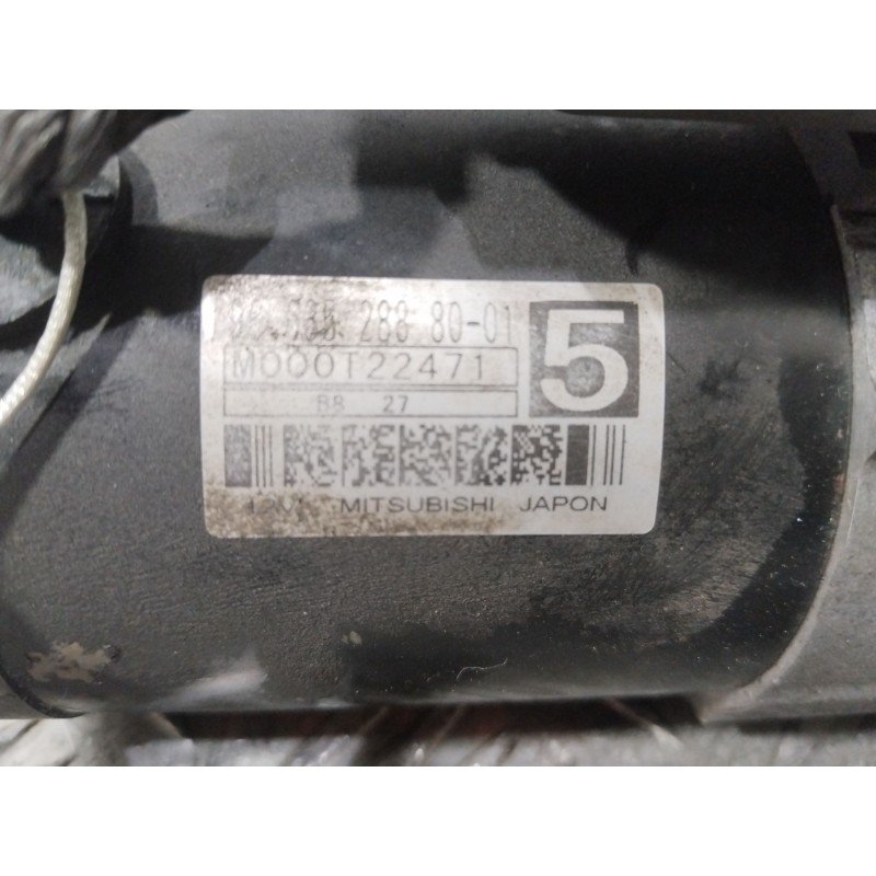 Recambio de motor arranque para citroën c4 picasso i monospace (ud_) 1.6 hdi referencia OEM IAM M000T22471  