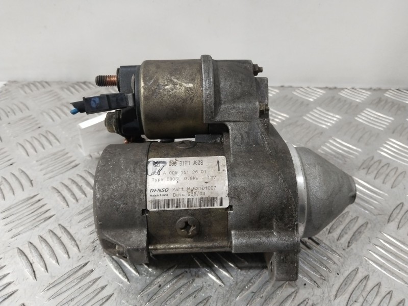 Recambio de motor arranque para smart cabrio básico referencia OEM IAM A0051512601  