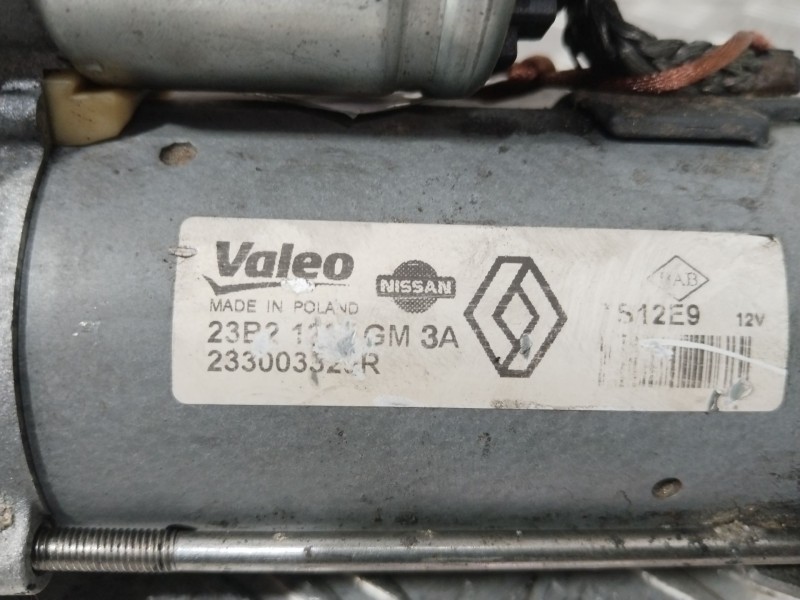 Recambio de motor arranque para renault clio iv (bh_) 1.5 dci 90 referencia OEM IAM 233003329R  