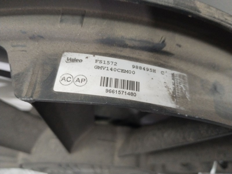 Recambio de electroventilador para peugeot 5008 (0u_, 0e_) 1.6 16v referencia OEM IAM 9661571480  