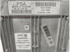 Recambio de centralita motor uce para peugeot 1007 (km_) 1.4 referencia OEM IAM 9658738480   2