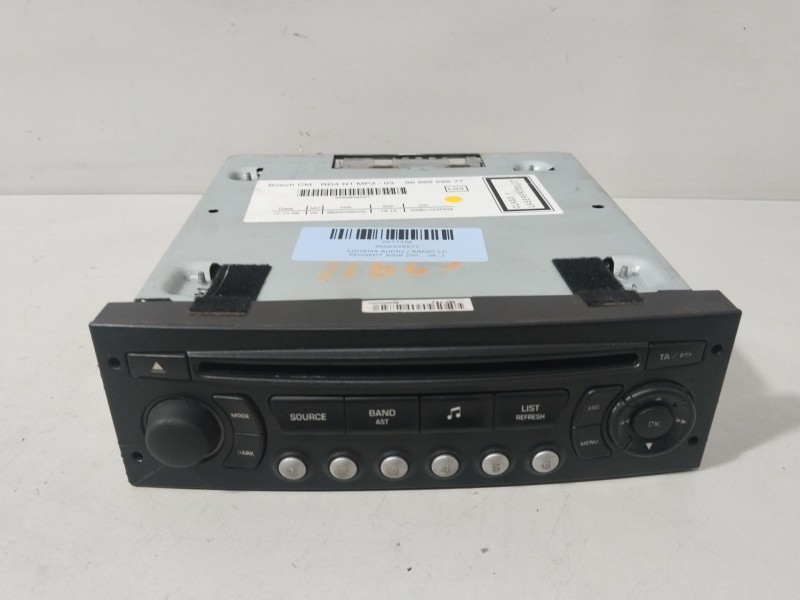 Recambio de sistema audio / radio cd para peugeot 5008 (0u_, 0e_) 1.6 16v referencia OEM IAM 9666959577  
