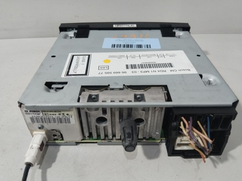 Recambio de sistema audio / radio cd para peugeot 5008 (0u_, 0e_) 1.6 16v referencia OEM IAM 9666959577  