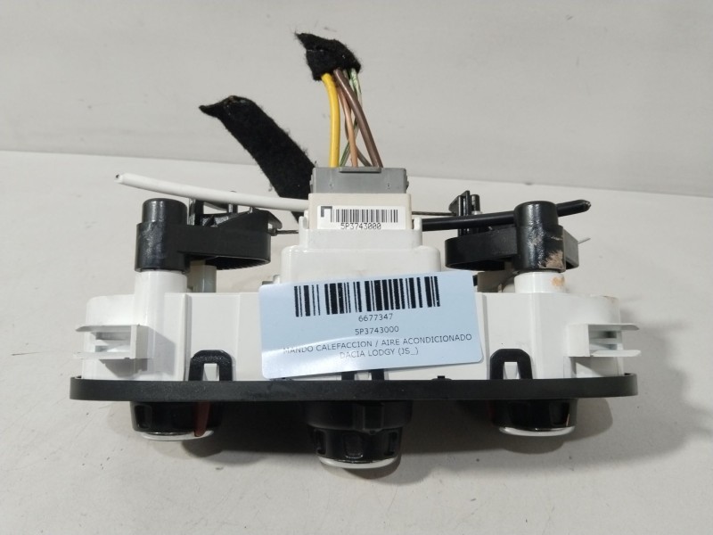 Recambio de mando calefaccion / aire acondicionado para dacia lodgy (js_) 1.6 lpg referencia OEM IAM 5P3743000  