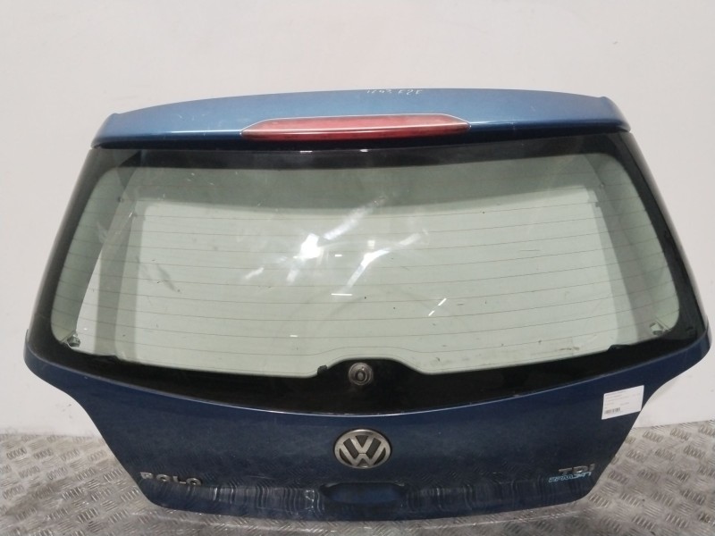 Recambio de porton trasero para volkswagen polo (9n3) advance referencia OEM IAM  AZUL CLARO 
