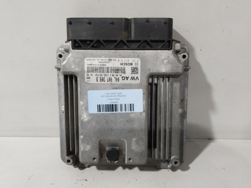 Recambio de centralita motor uce para seat leon (5f1) 1.6 tdi referencia OEM IAM 0281018510  
