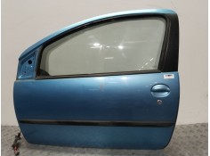 Recambio de puerta delantera izquierda para peugeot 107 (pm_, pn_) 1.0 referencia OEM IAM 9002W8  AZUL